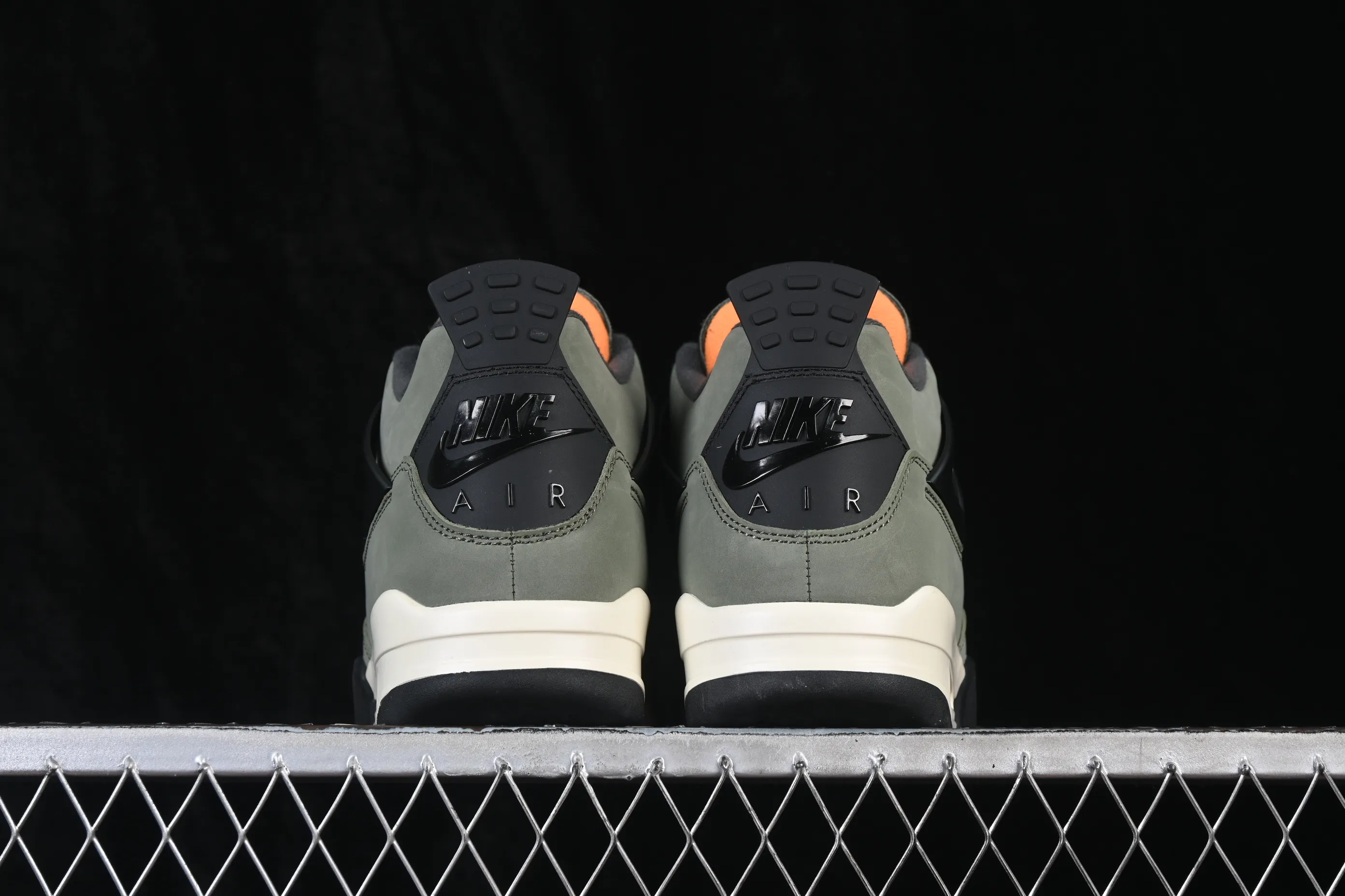 All categories Air Jordan Jordan series basketball shoes Air Jordan 4 X version Undefeated x Air Jordan 4 OG AJ4 Joe 4 olive green suede IB1519-200